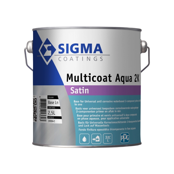 Sigma Multicoat Aqua 2K EP Satin Base